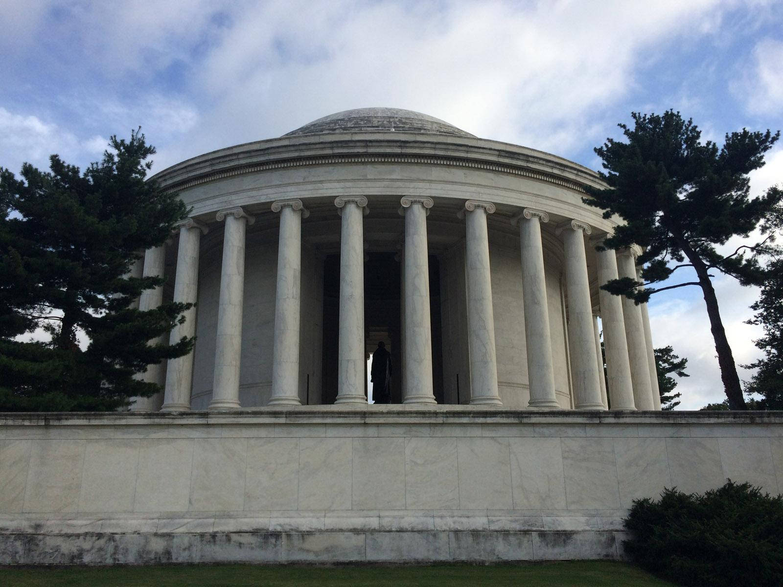 Jefferson Memorial Back View Wallpaper