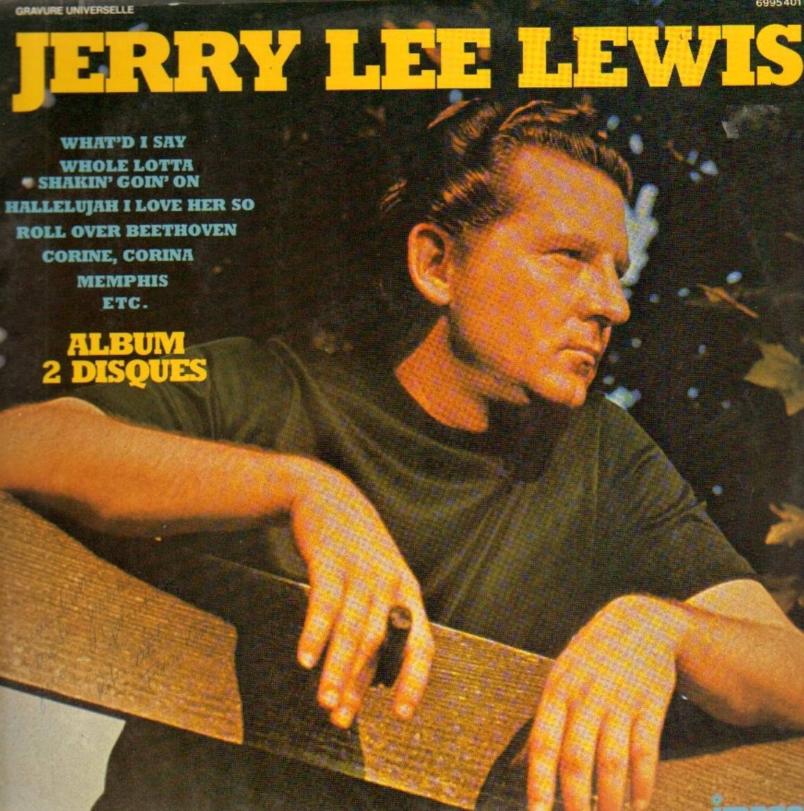 Jerry Lee Lewis Cover With Cigar Wallpaper