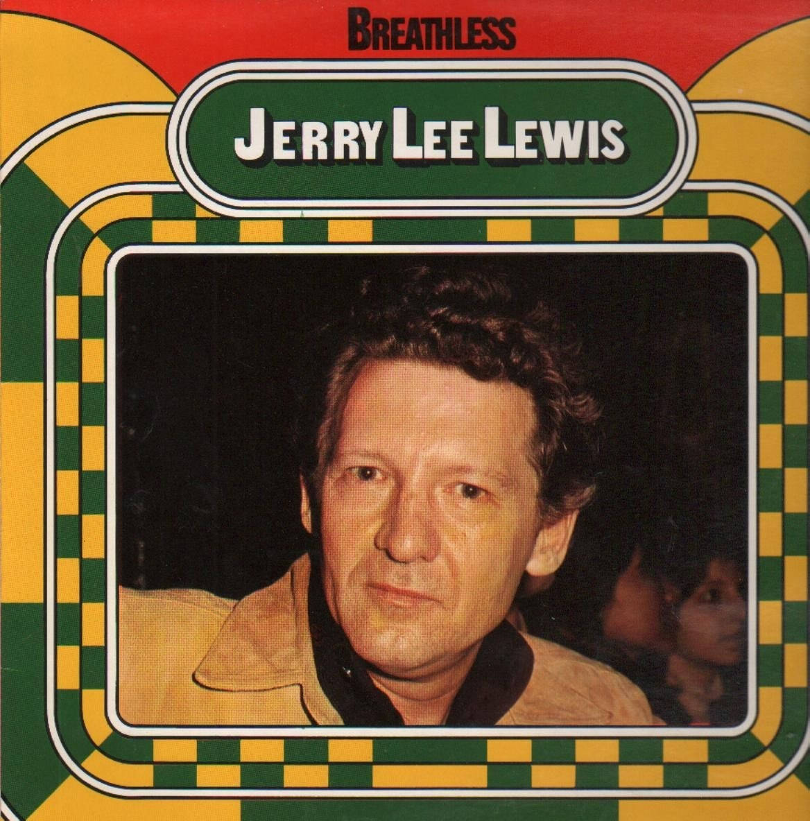 Jerry Lee Lewis In Colorful Frame Wallpaper