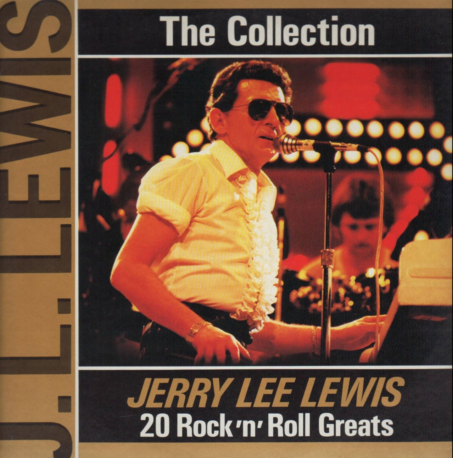 Jerry Lee Lewis With Ruffled Polo Wallpaper