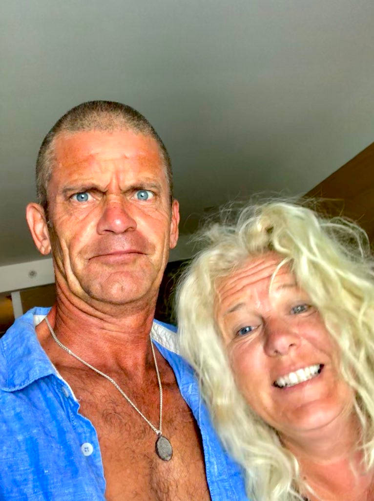 Jesper Parnevik And Wife Funny Face Wallpaper