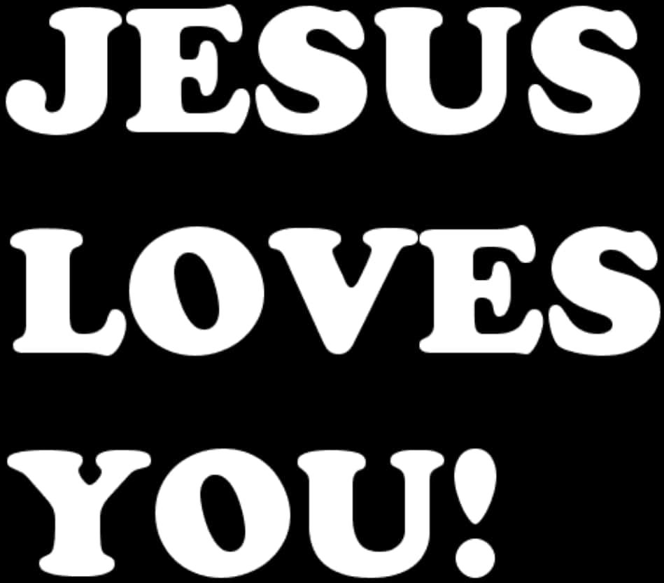 Jesus Loves Us All Wallpaper