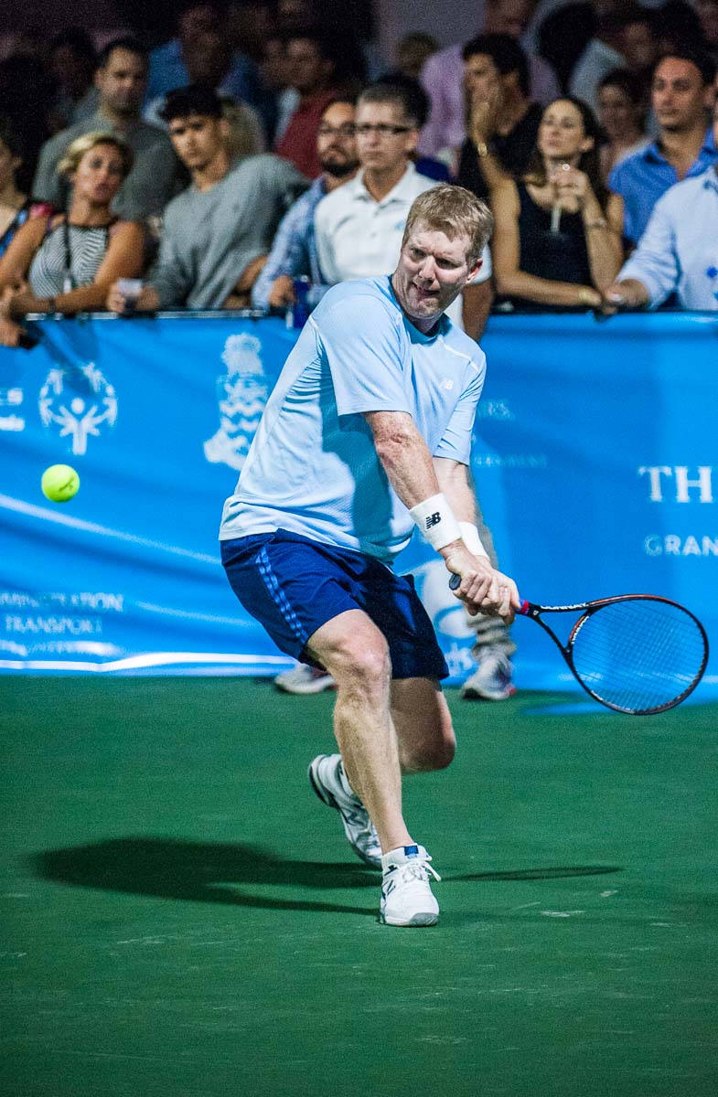 Jim Courier - A Force On The Tennis Court Wallpaper