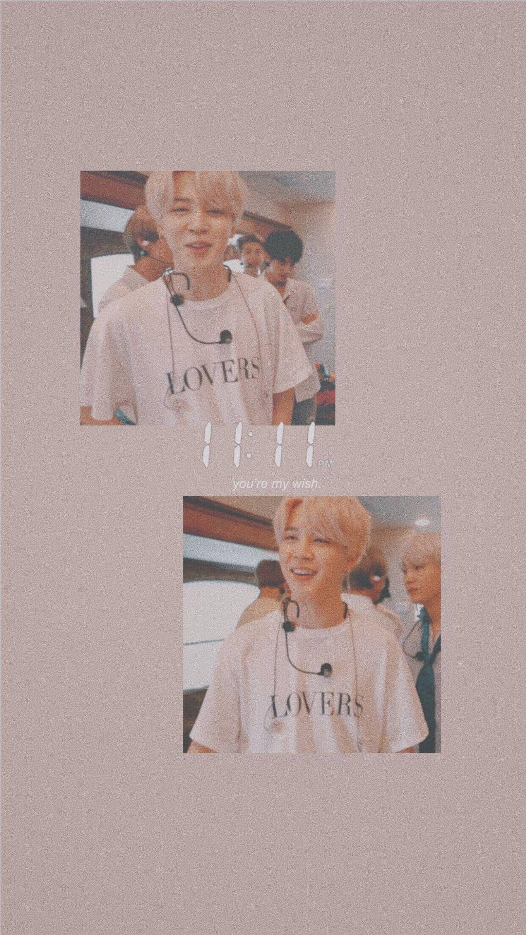 Jimin Aesthetic Lovers Wallpaper