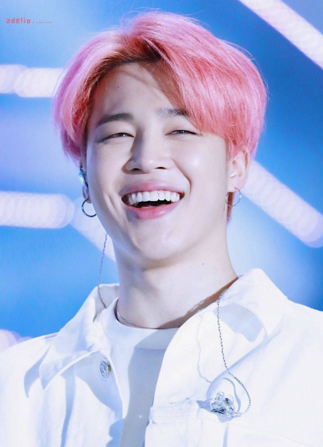 Jimin Bts Cute Bright Smile Wallpaper