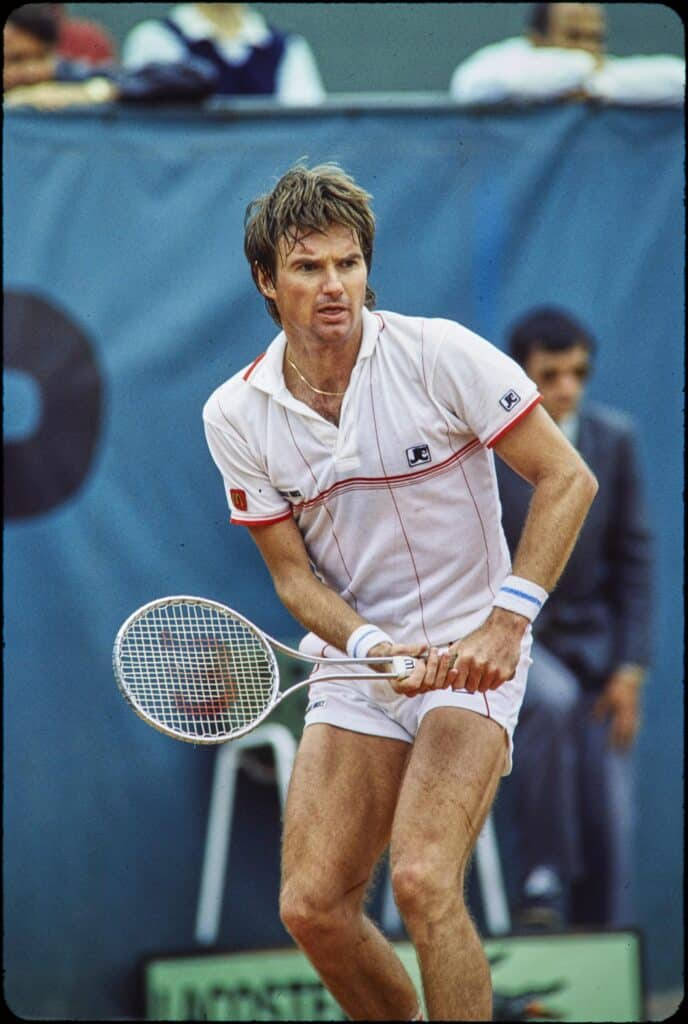 Jimmy Connors Retro Tennis Wallpaper