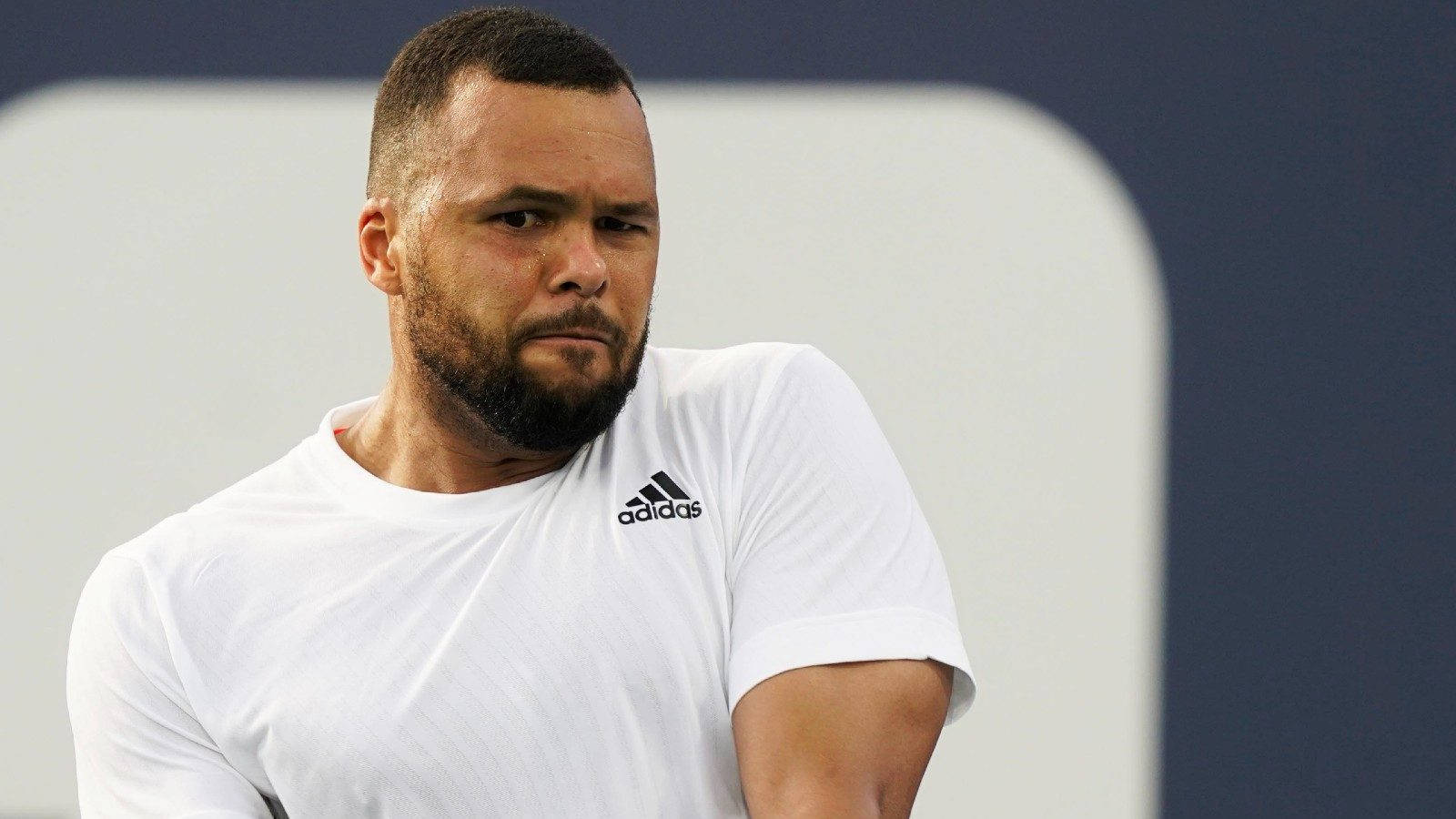 Jo-wilfried Tsonga Pained Frown Wallpaper