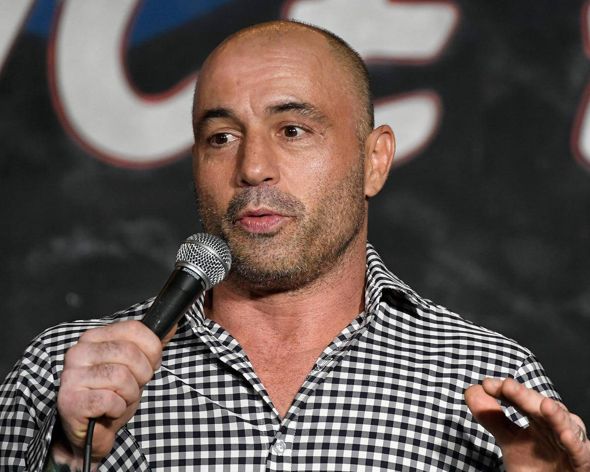 Joe Rogan Mid-joke Wallpaper