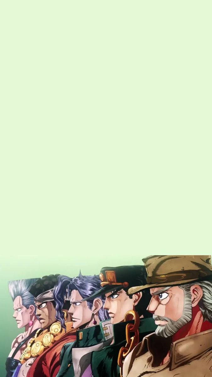 Joestar Group Jojo Iphone Wallpaper