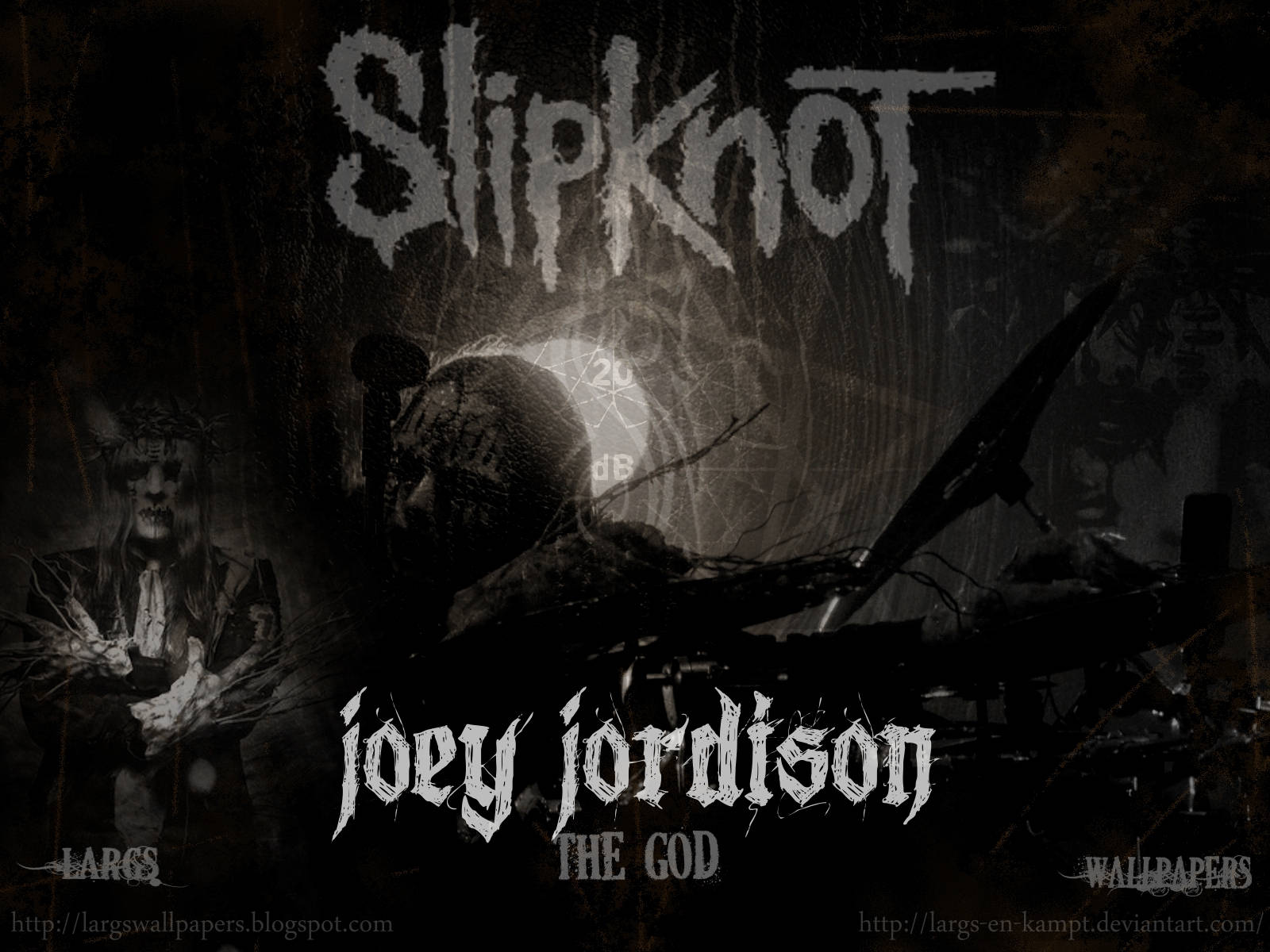 Joey Jordison The God Wallpaper
