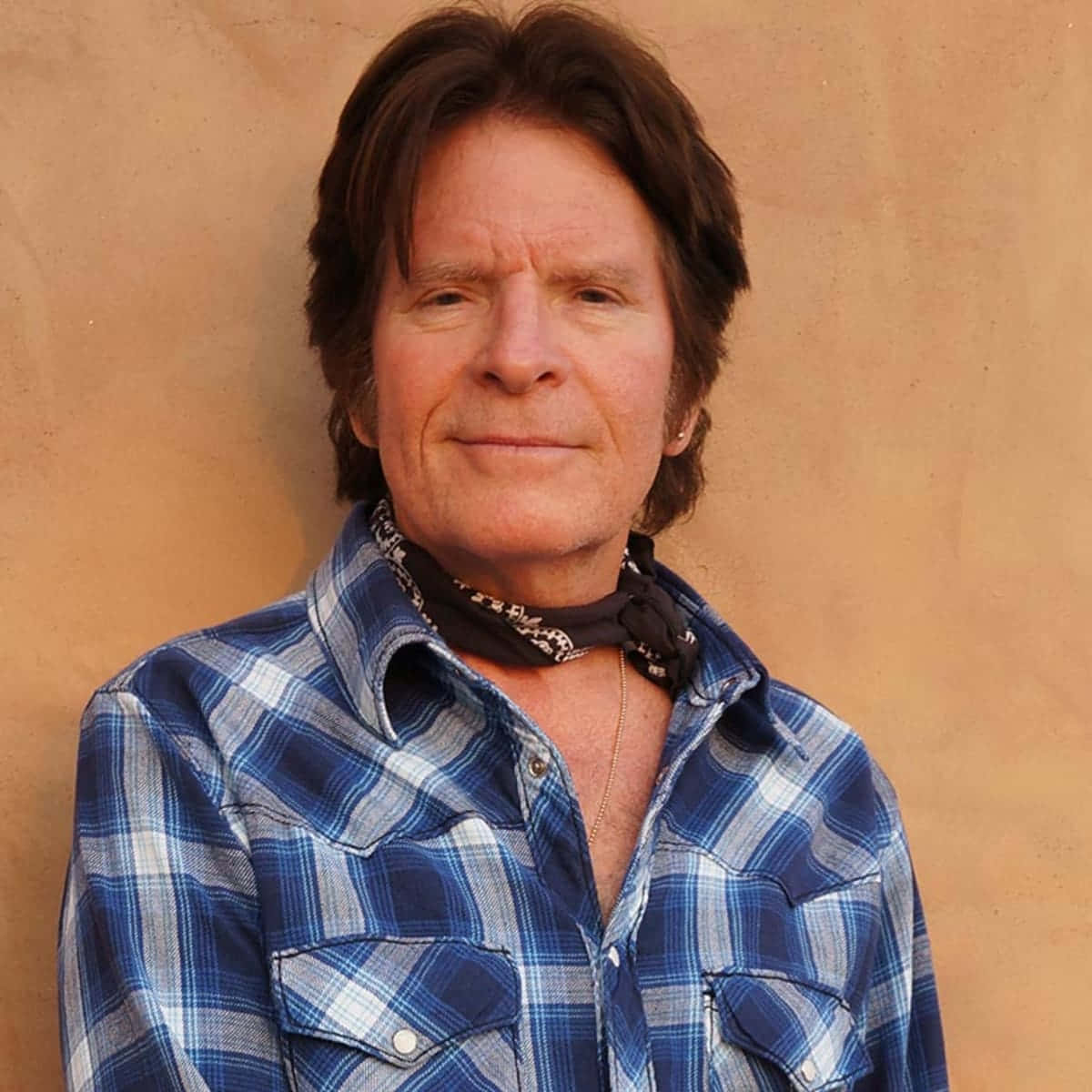 John Fogerty Blue Plaid Shirt Wallpaper