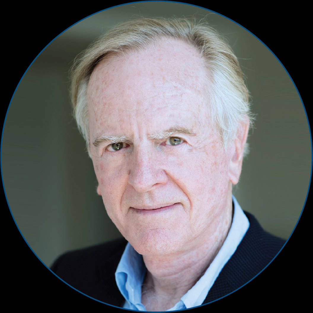 John Sculley In A Round Frame Photo Wallpaper