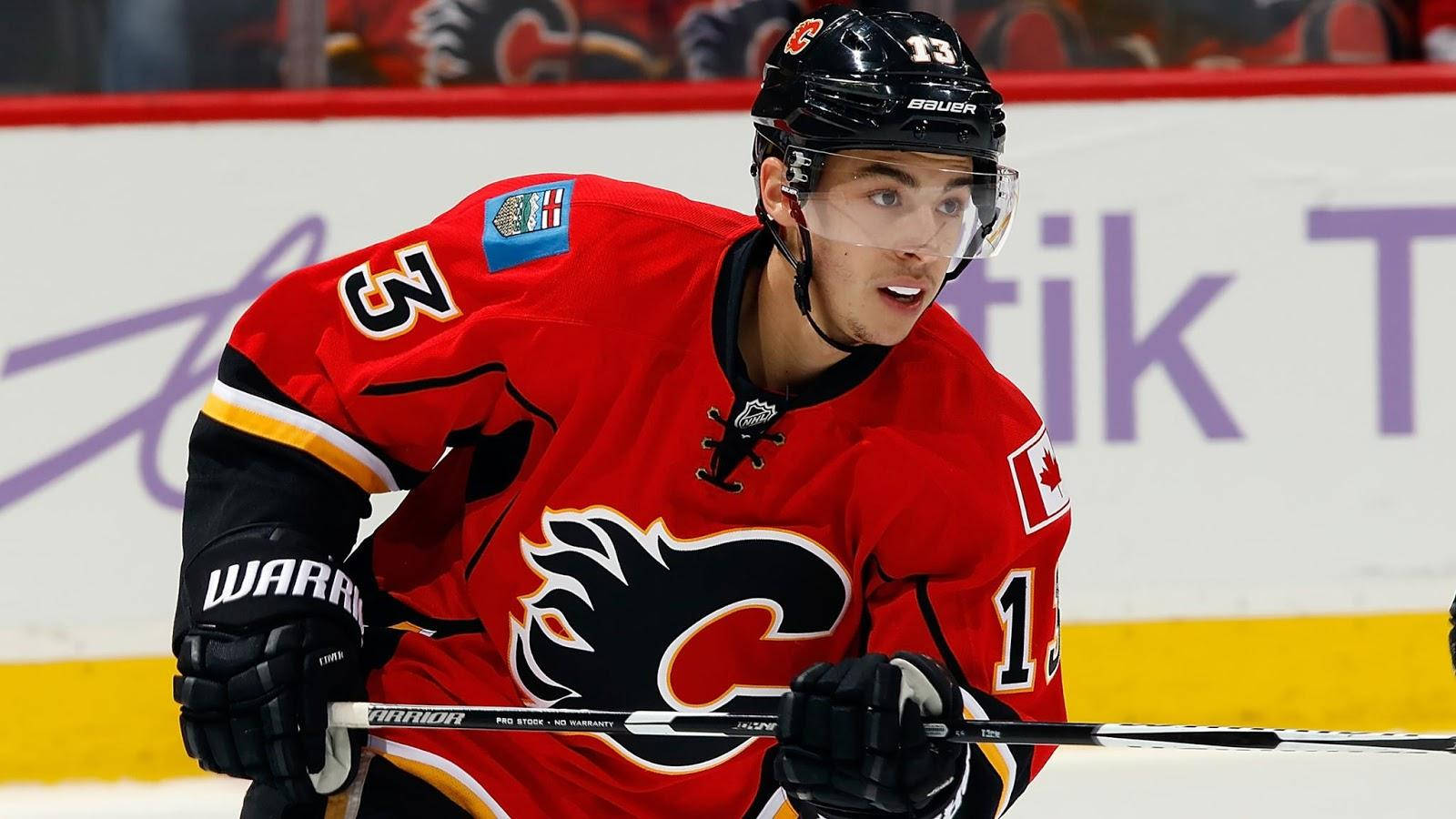 Johnny Gaudreau Ice Hockey Calgary Flames Sports Wallpaper