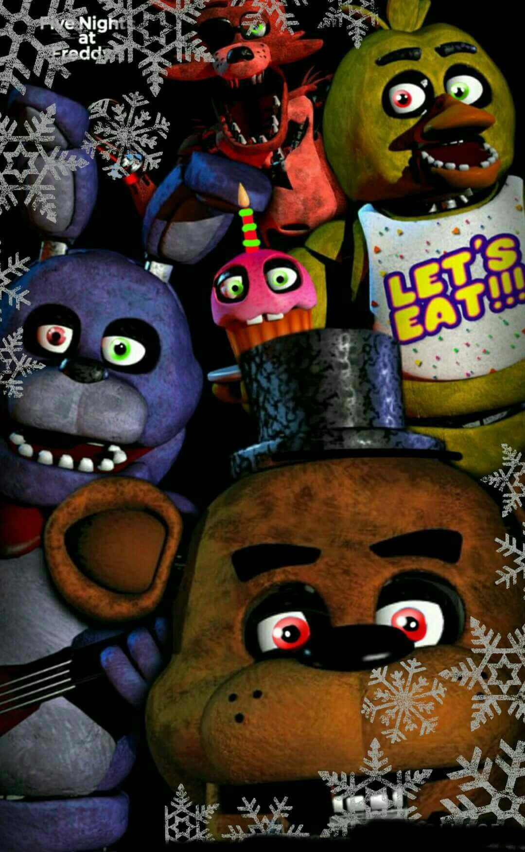 Join The Excitement: Play Five Nights At Freddy's On Your Iphone Now! Wallpaper