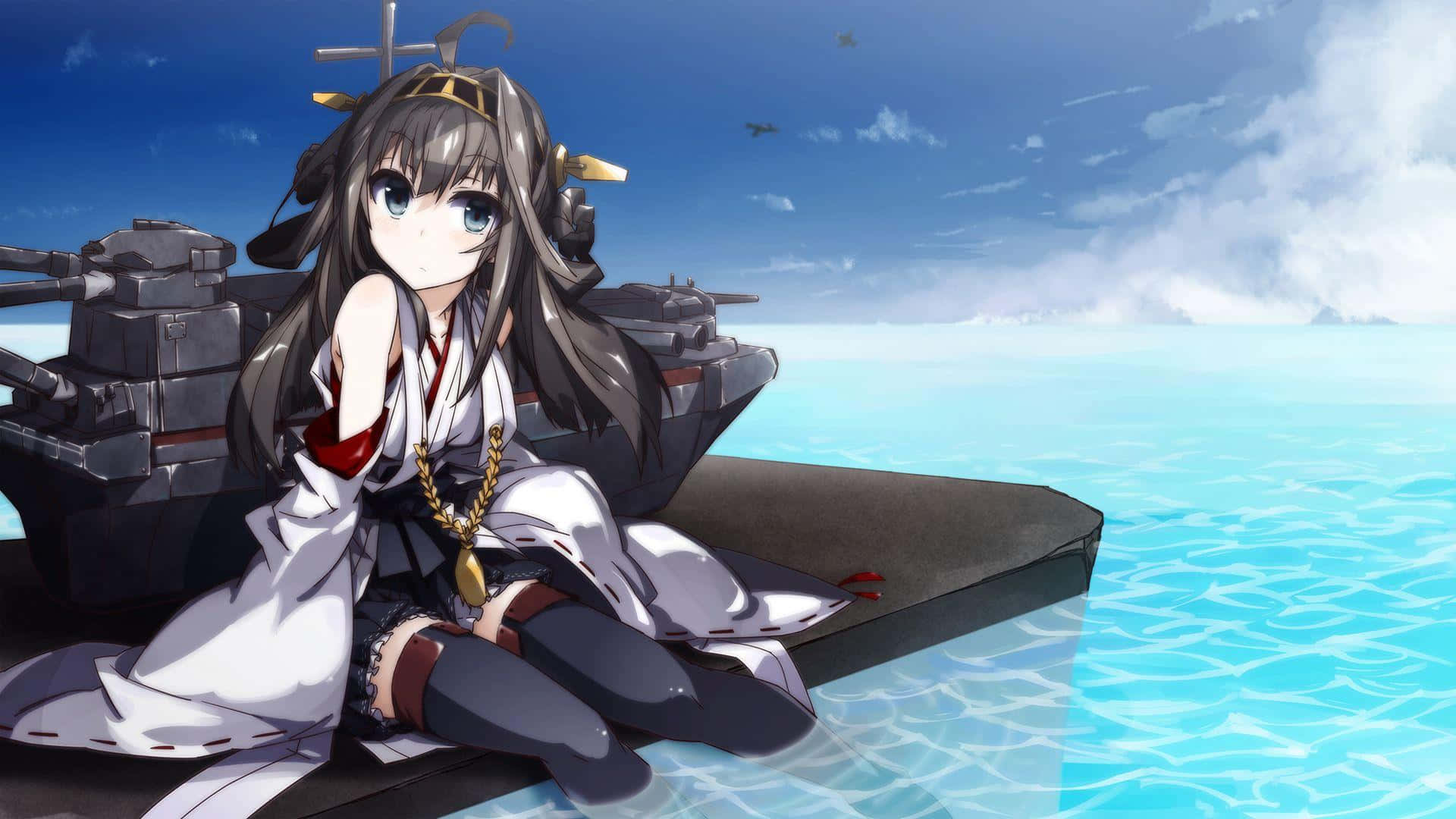 Join The Kancolle Navy And Protect The Seas! Wallpaper