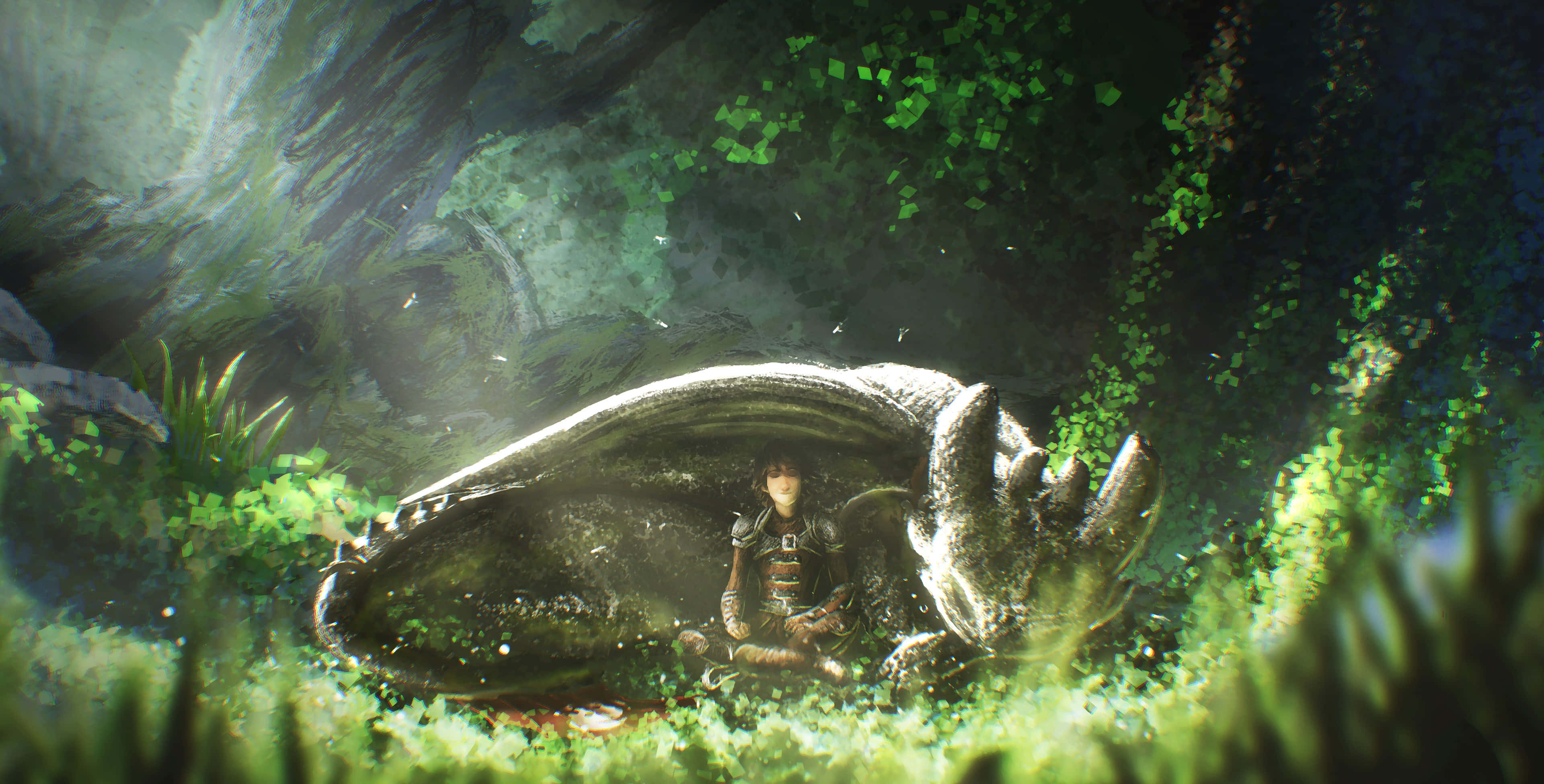 Join The World Of Dragons With How To Train Your Dragon In 4k Wallpaper