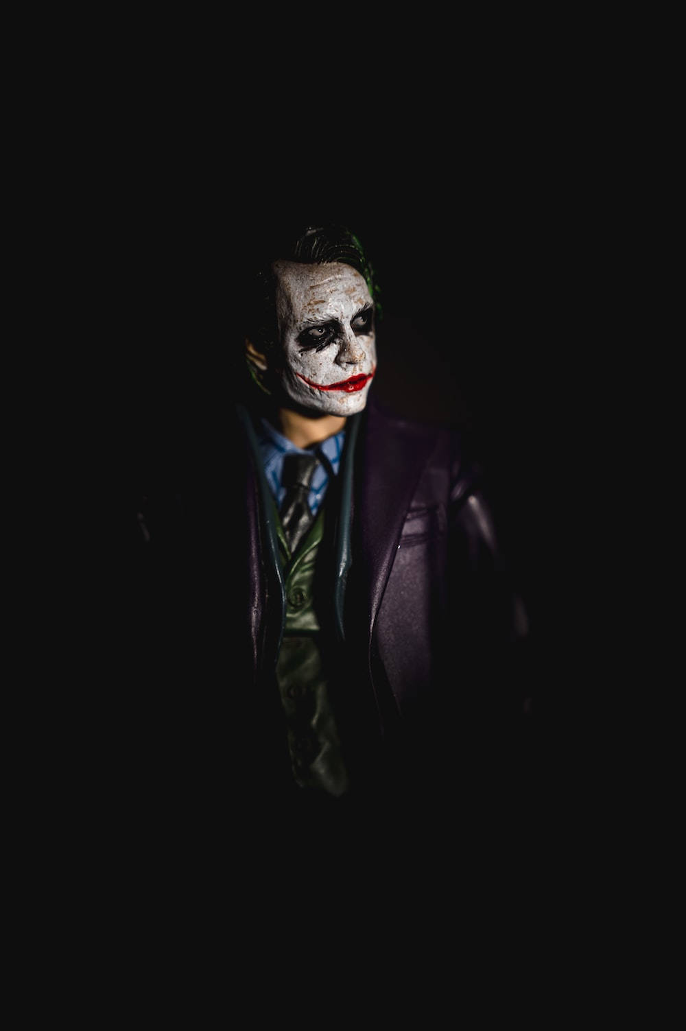 Joker Phone In The Shadows Wallpaper