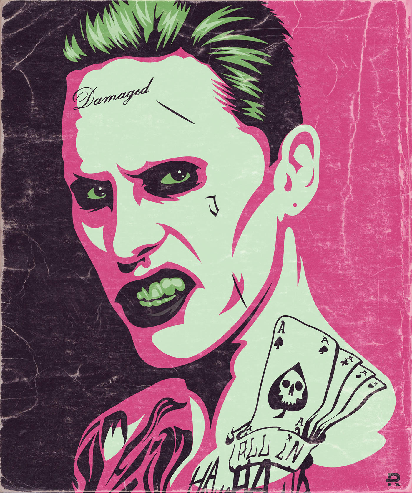Joker Phone Pop Art Wallpaper