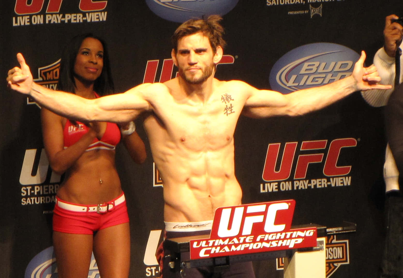 Jon Fitch Pose Ultimate Fighting Championship Wallpaper