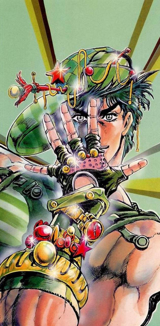 Jonathan Joestar Of Jojo Iphone Wallpaper