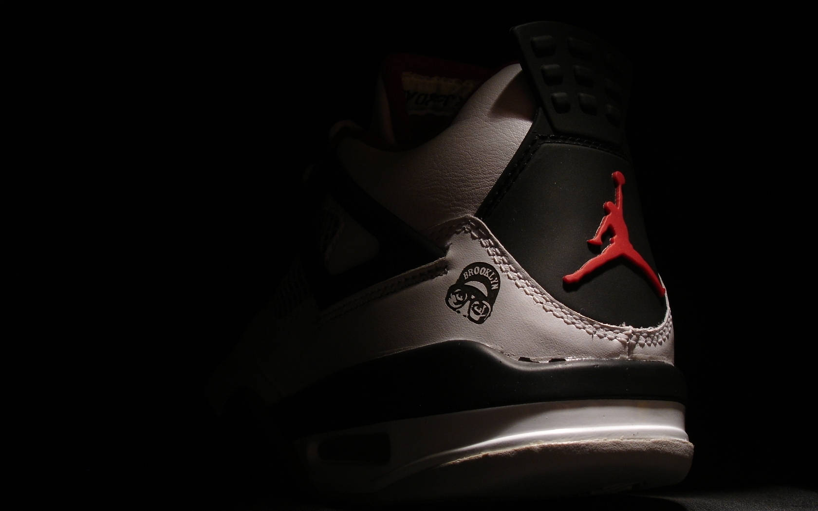 Jordan Shoes With Fading Effect Wallpaper