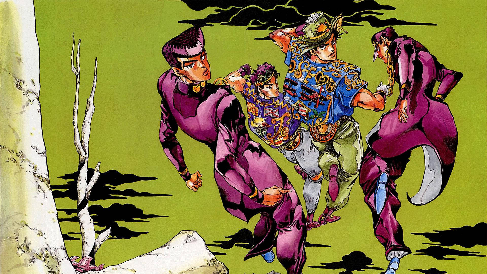 Download free Josuke Higashikata Of Jojo Anime Wallpaper - MrWallpaper.com