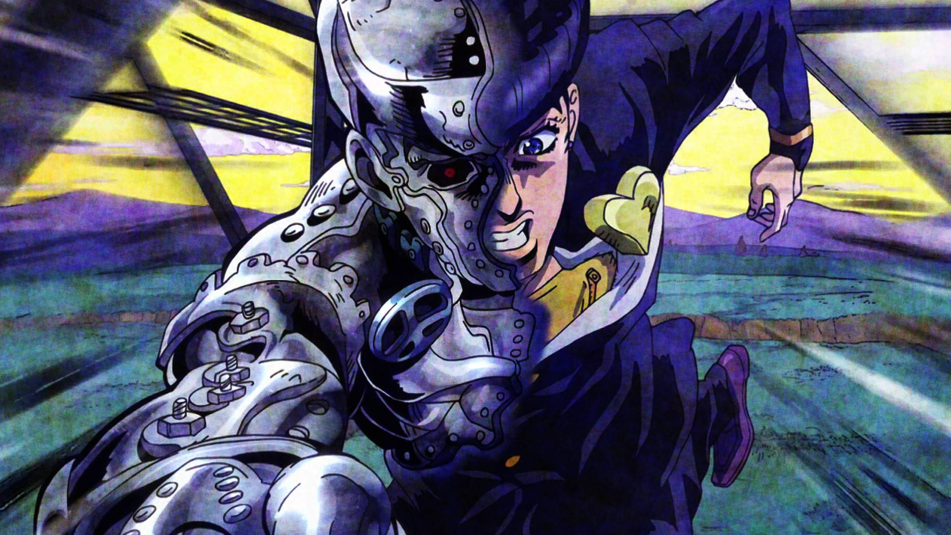 Download free Josuke Quickly Moving In A Fight Wallpaper - MrWallpaper.com