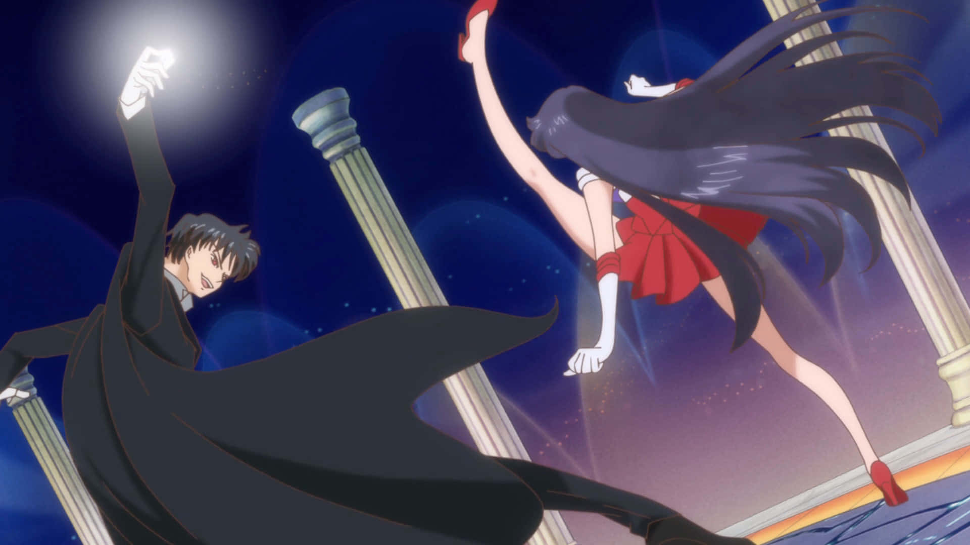 Journey To Mars With Sailor Mars Wallpaper