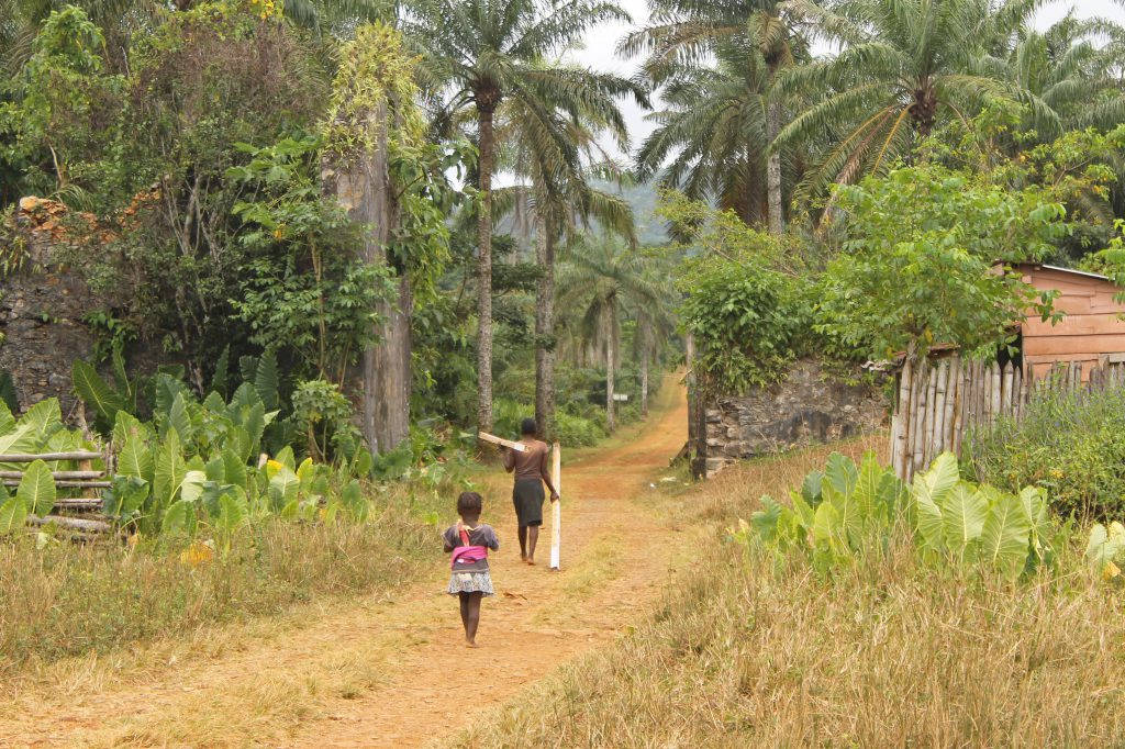 Joyous Children Playing In Sao Tome And Principe Wallpaper