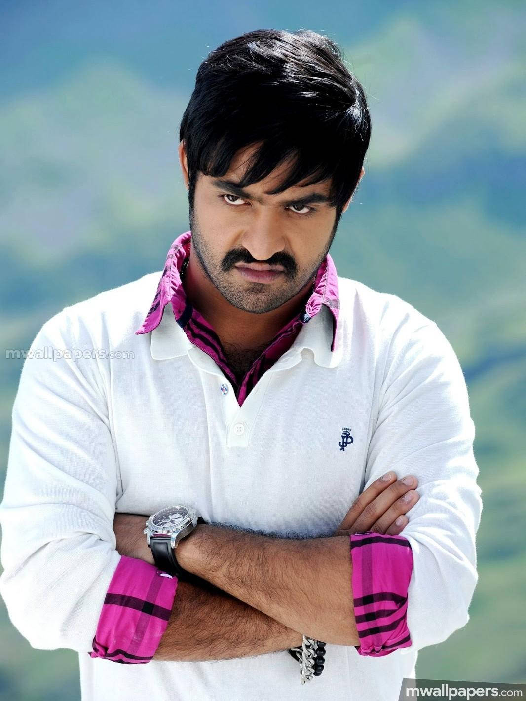 Jr Ntr Serious Look Wallpaper