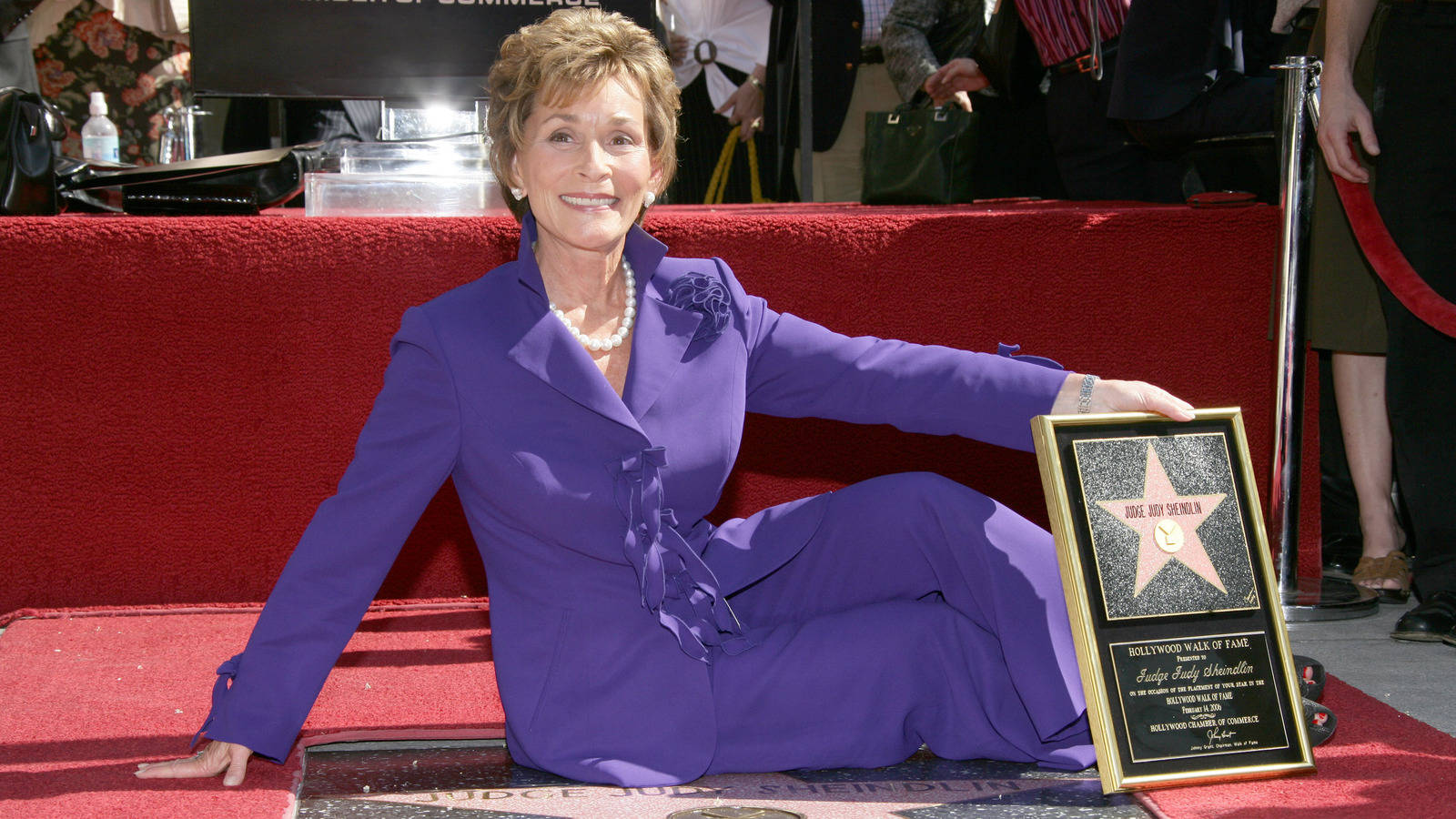 Judge Judy Walk Of Fame Wallpaper