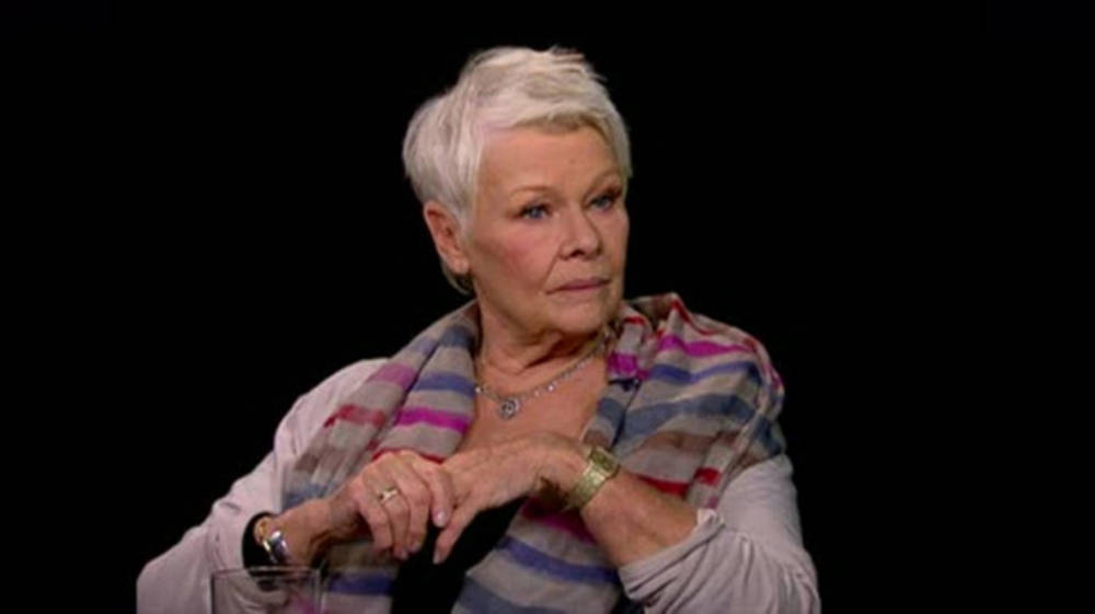 Judy Dench In A Studio Wallpaper