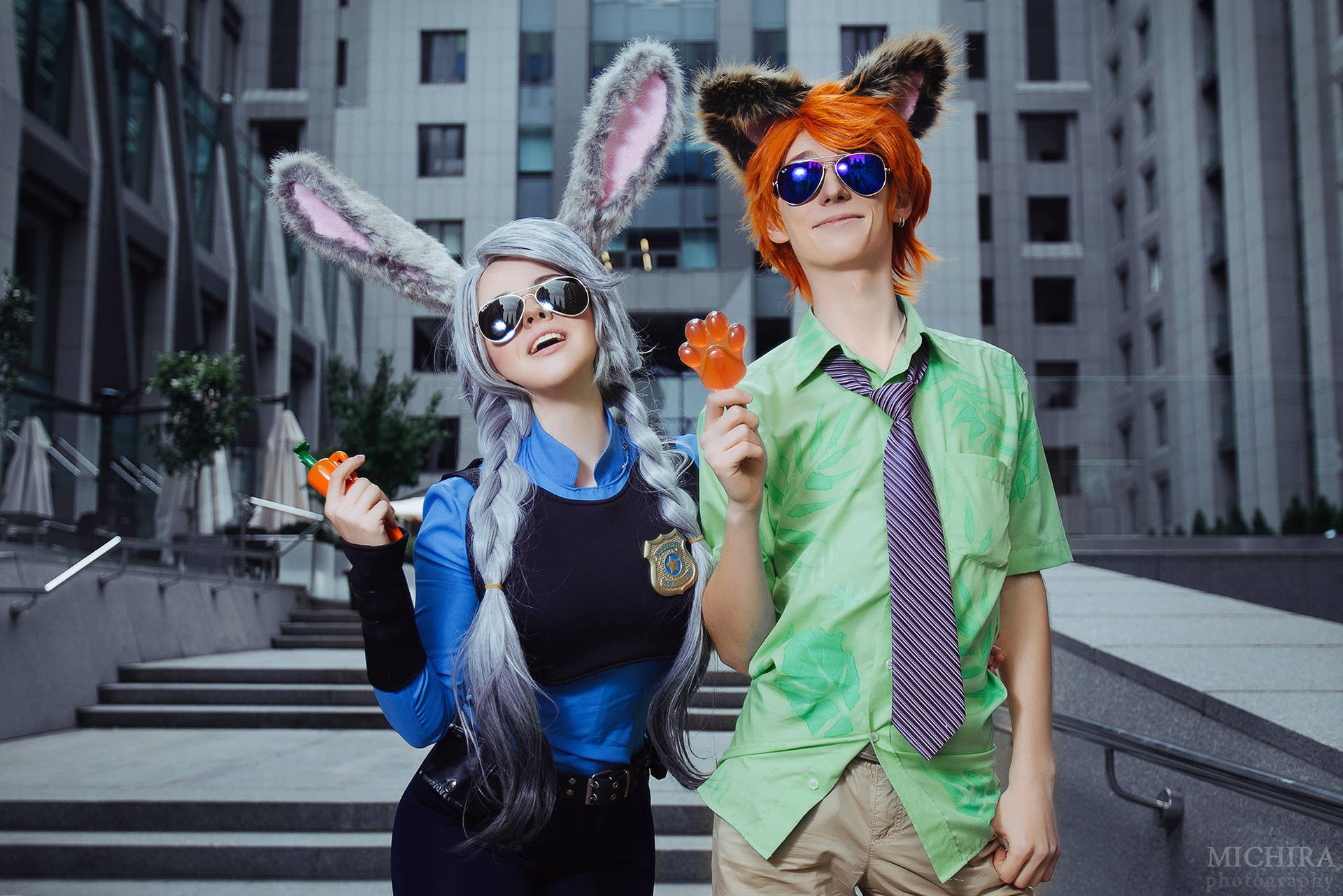 Download free Judy Hopps And Nick Wilde Cosplay Wallpaper - MrWallpaper.com