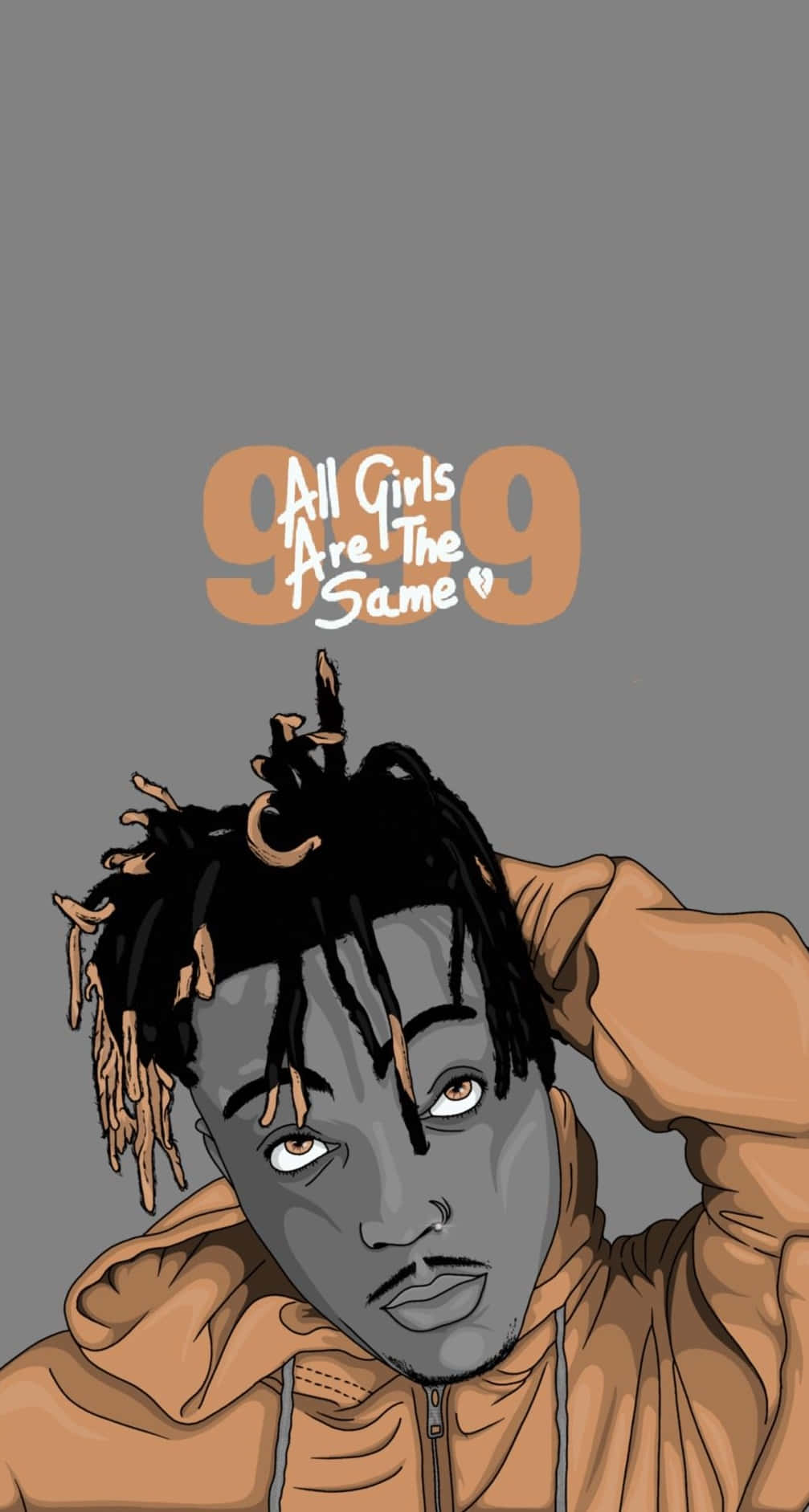 Juice Wrld Digi-art Iphone Wallpaper