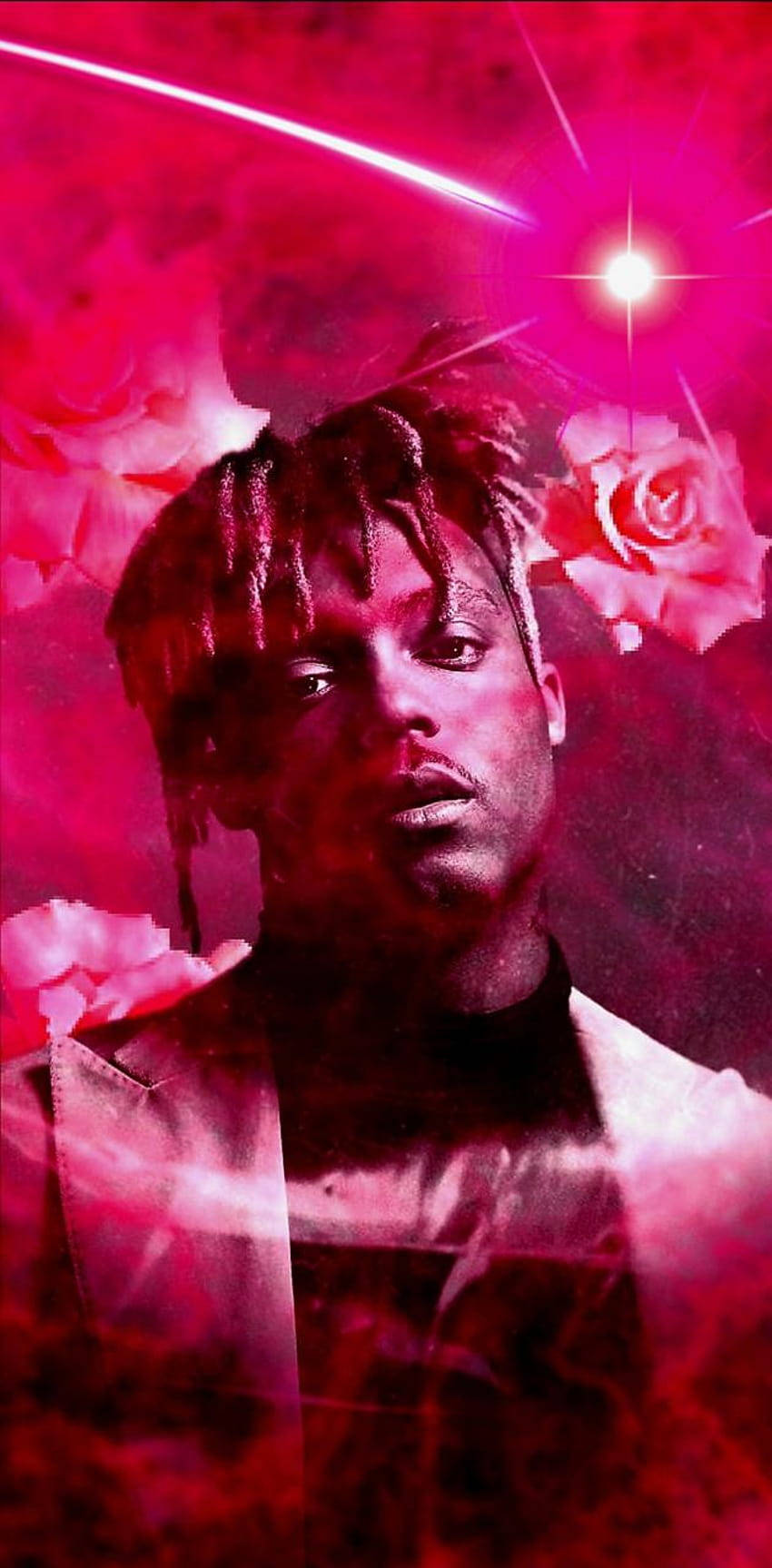 Juice Wrld Red Aesthetic Phone Wallpaper