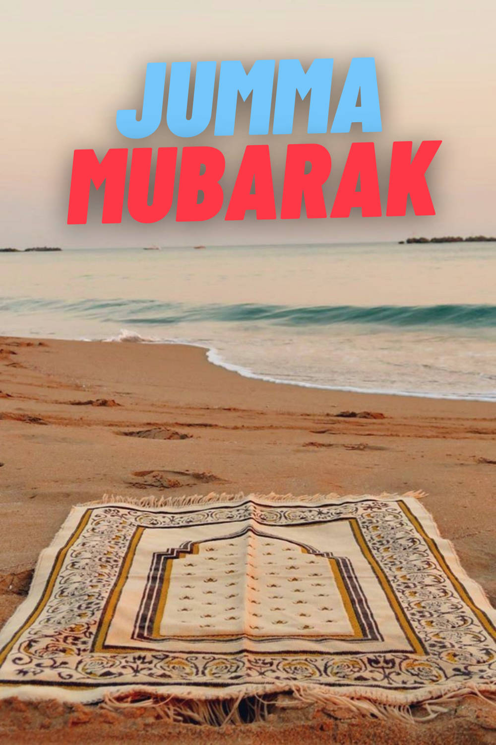 Jumma Mubarak Beach Wallpaper