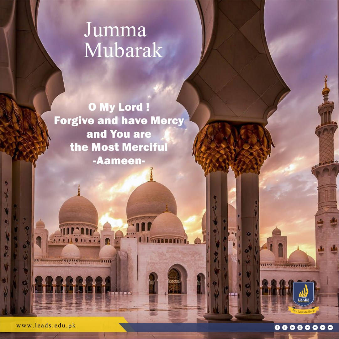 Jumma Mubarak Quote Mosque Wallpaper