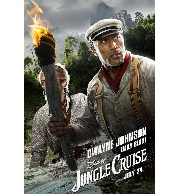 Jungle Cruise 2021 Film Poster Wallpaper