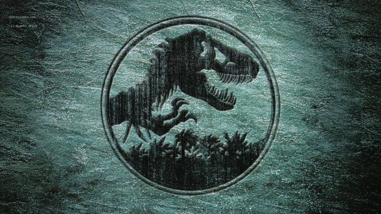 Jurassic Park Monochrome Logo Wallpaper