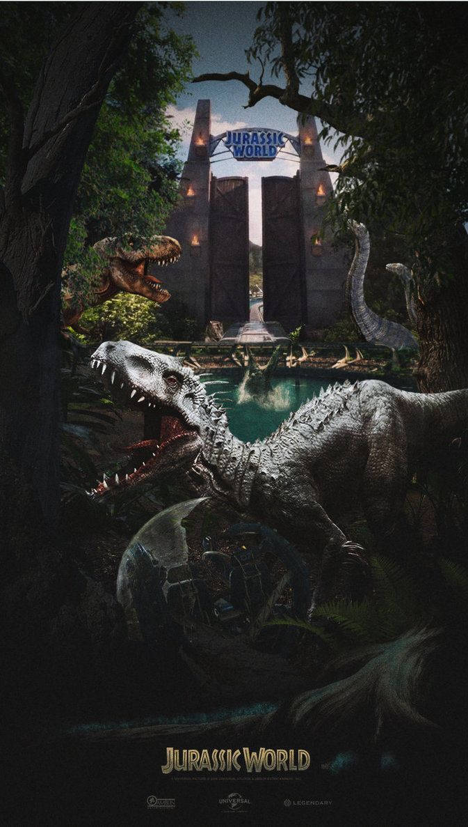 Jurassic World Dominion Theme Park Wallpaper