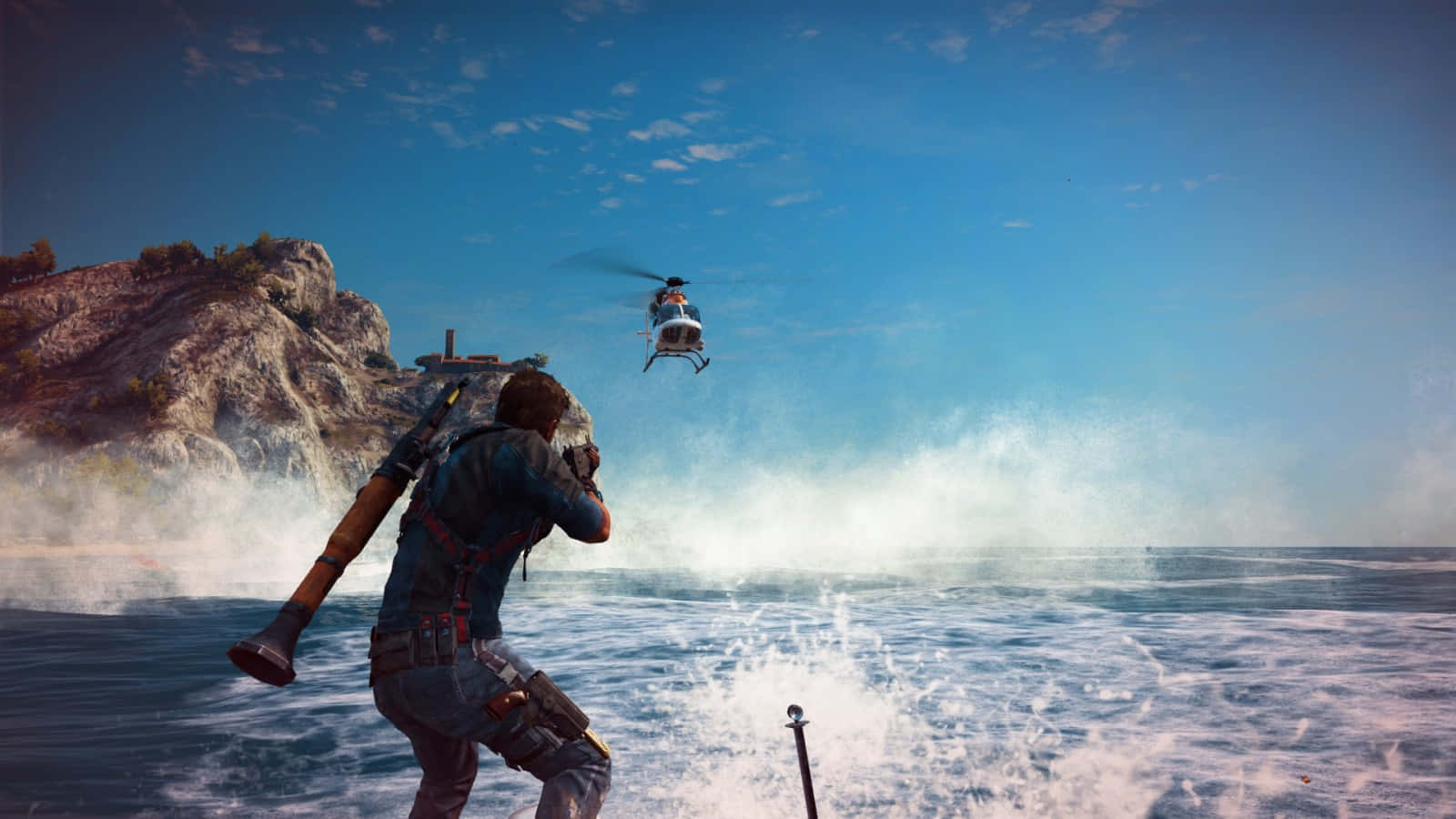 Just Cause3 Action Sequence Wallpaper