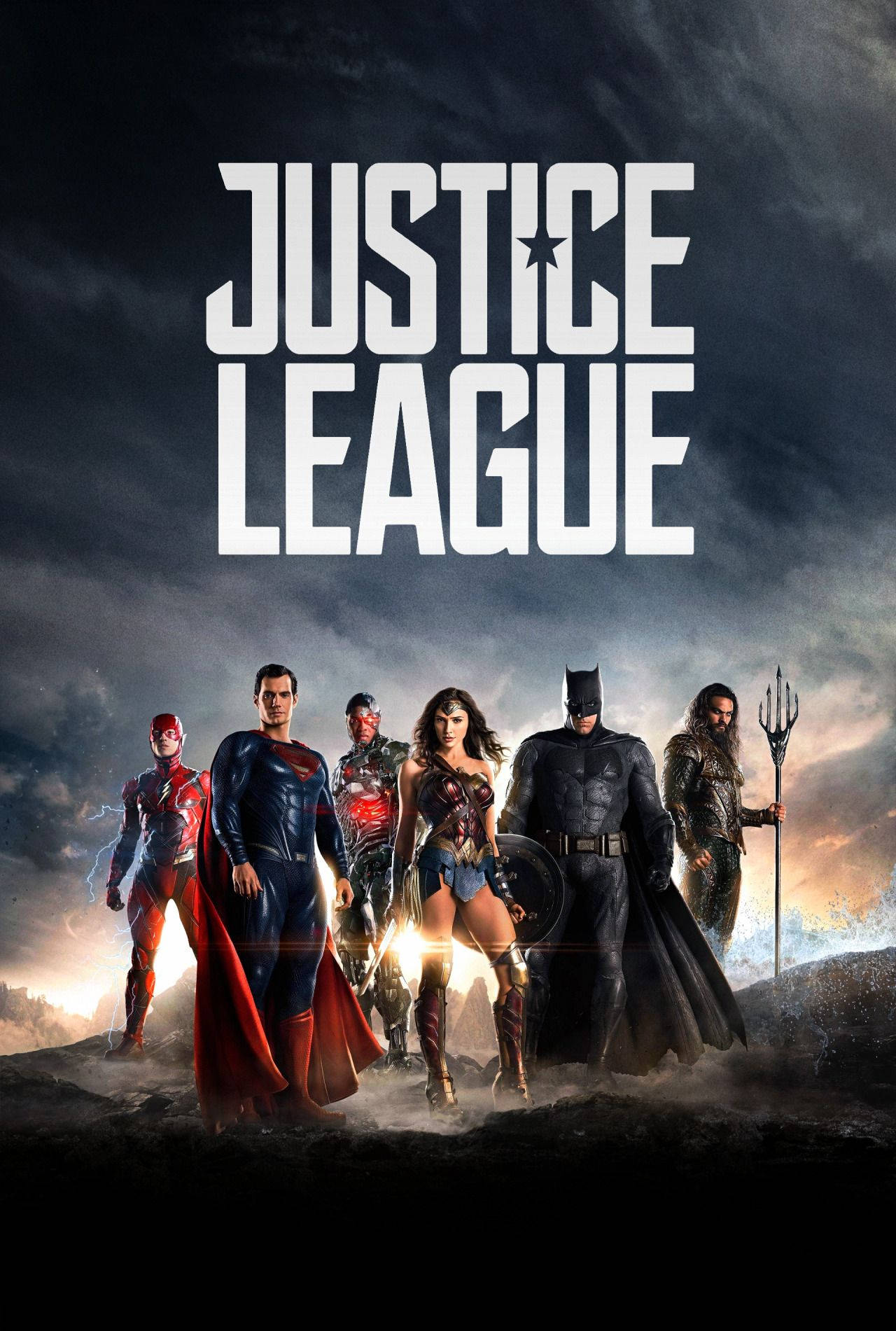 Justice League Title Phone Wallpaper