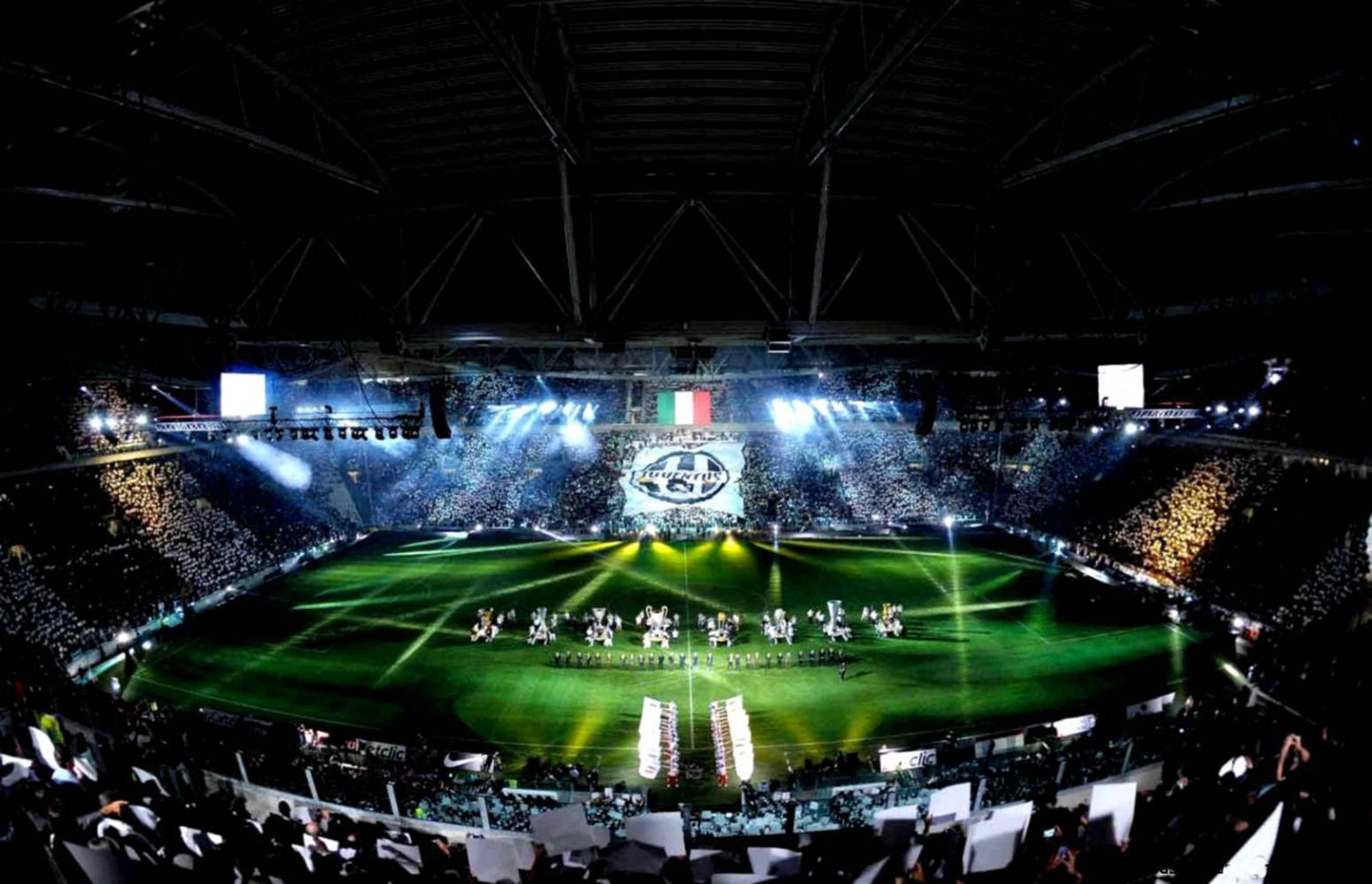 Juventus Football Club's Majestic Allianz Stadium Wallpaper
