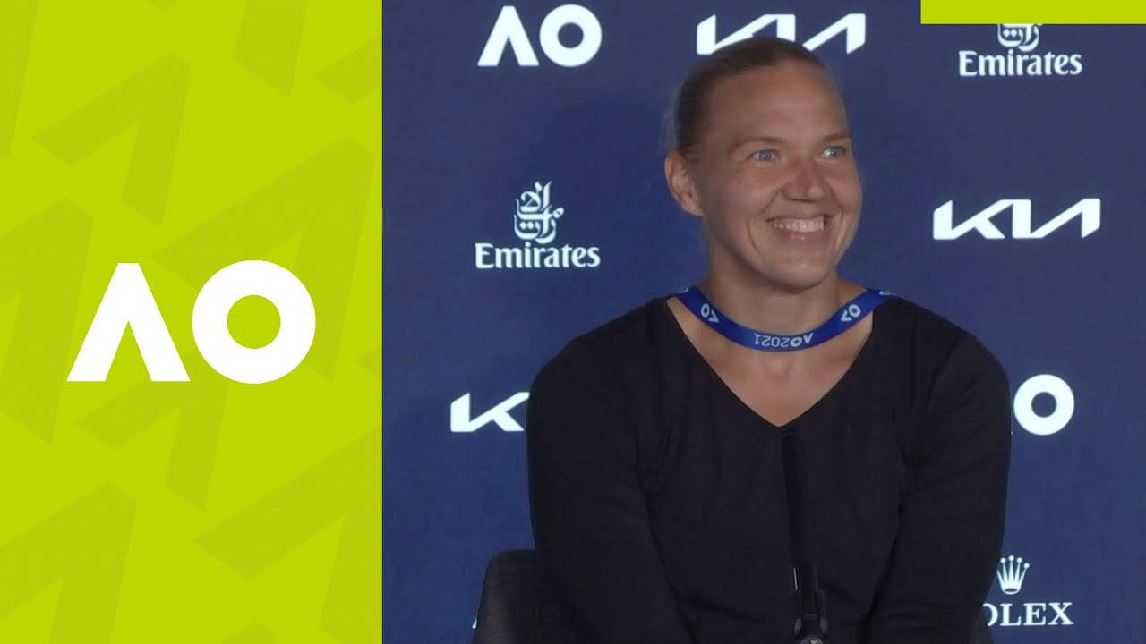 Kaia Kanepi Smiling Widely Wallpaper