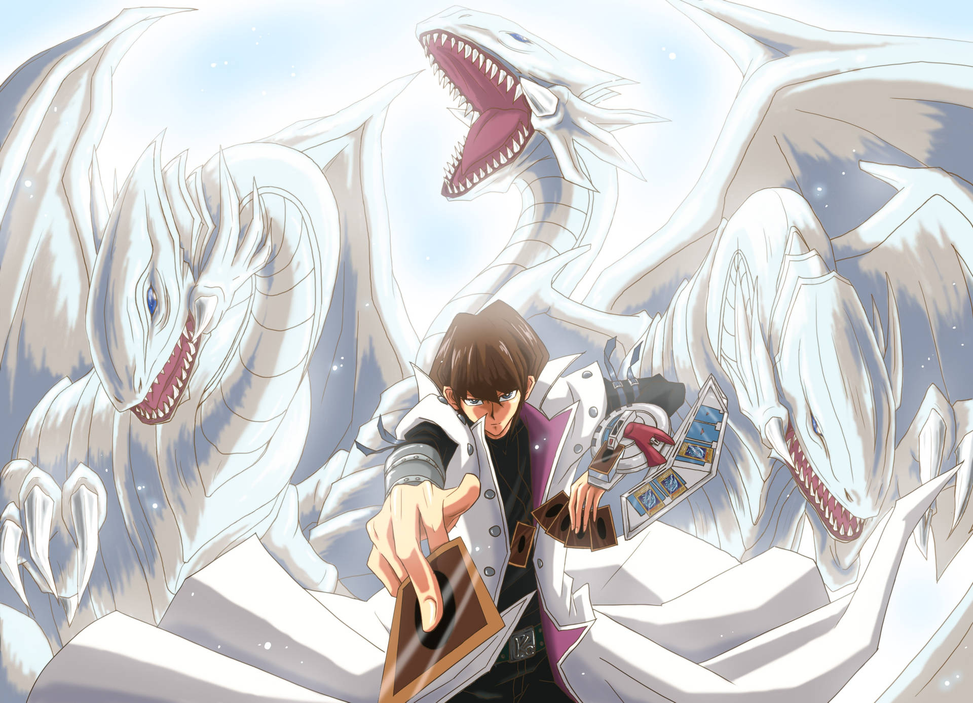 Download free Kaiba Blue-eyes White Dragon Wallpaper - MrWallpaper.com