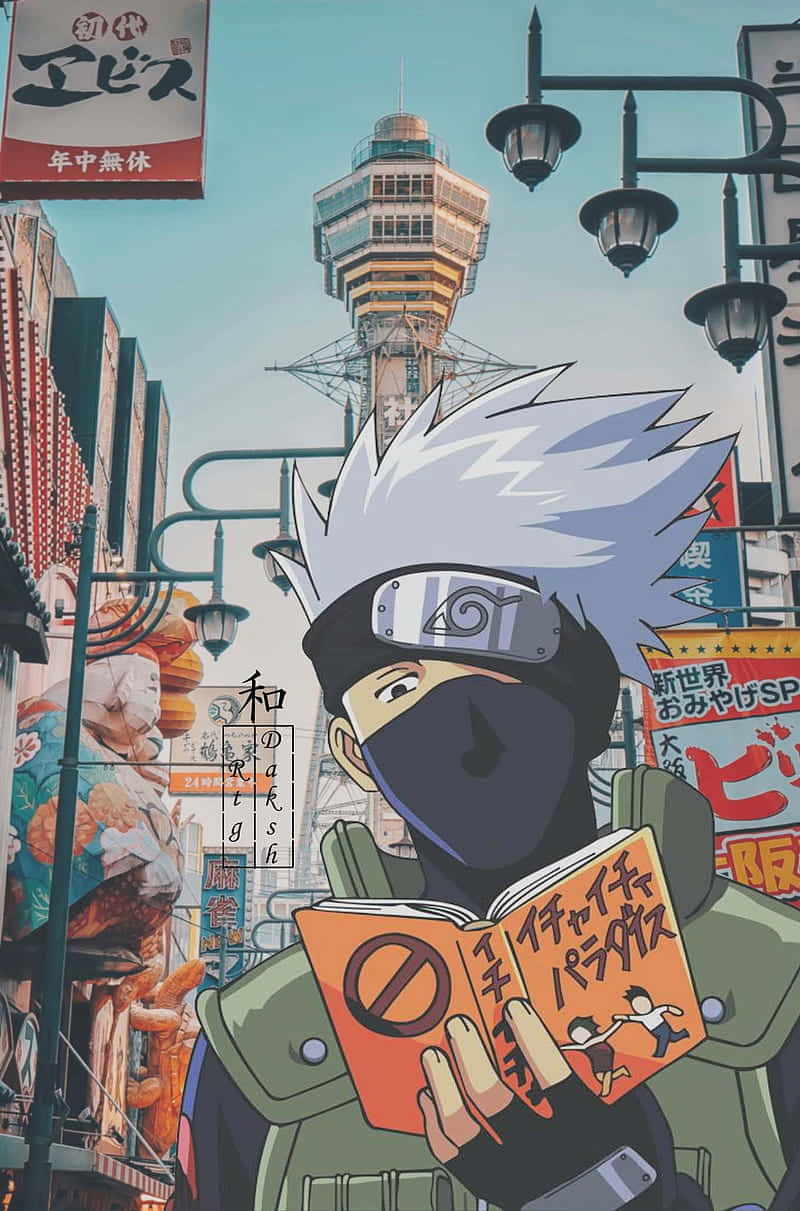 Kakashi Susanoo Unleashing Powerful Chakra Wallpaper