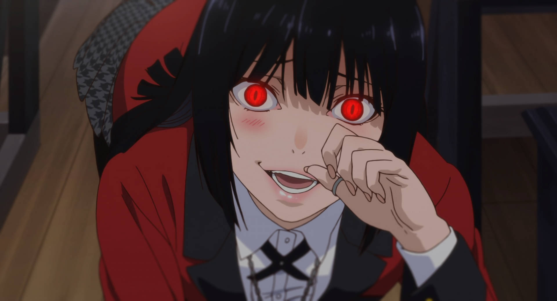 Download free Kakegurui Yumeko Close Up Wallpaper - MrWallpaper.com