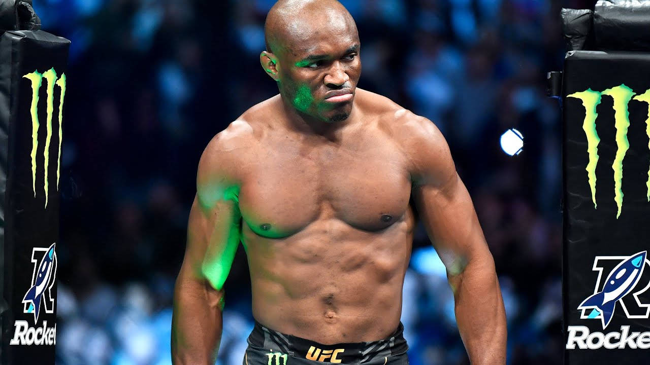 Kamaru Usman Monster Energy Wallpaper