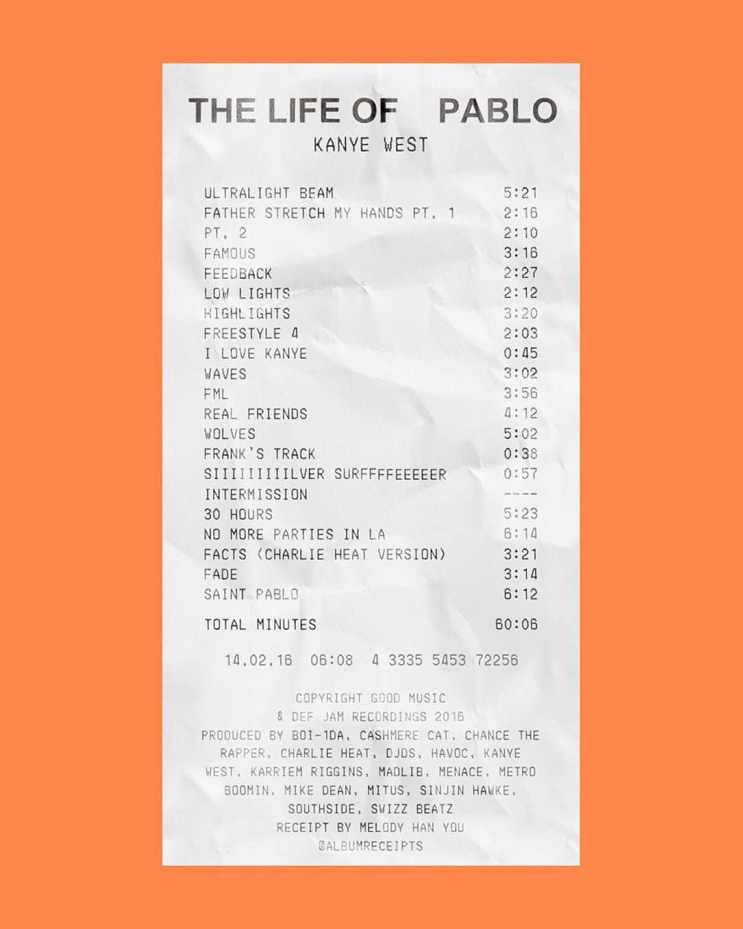Kanye West At The Premiere Of His Album, The Life Of Pablo Wallpaper