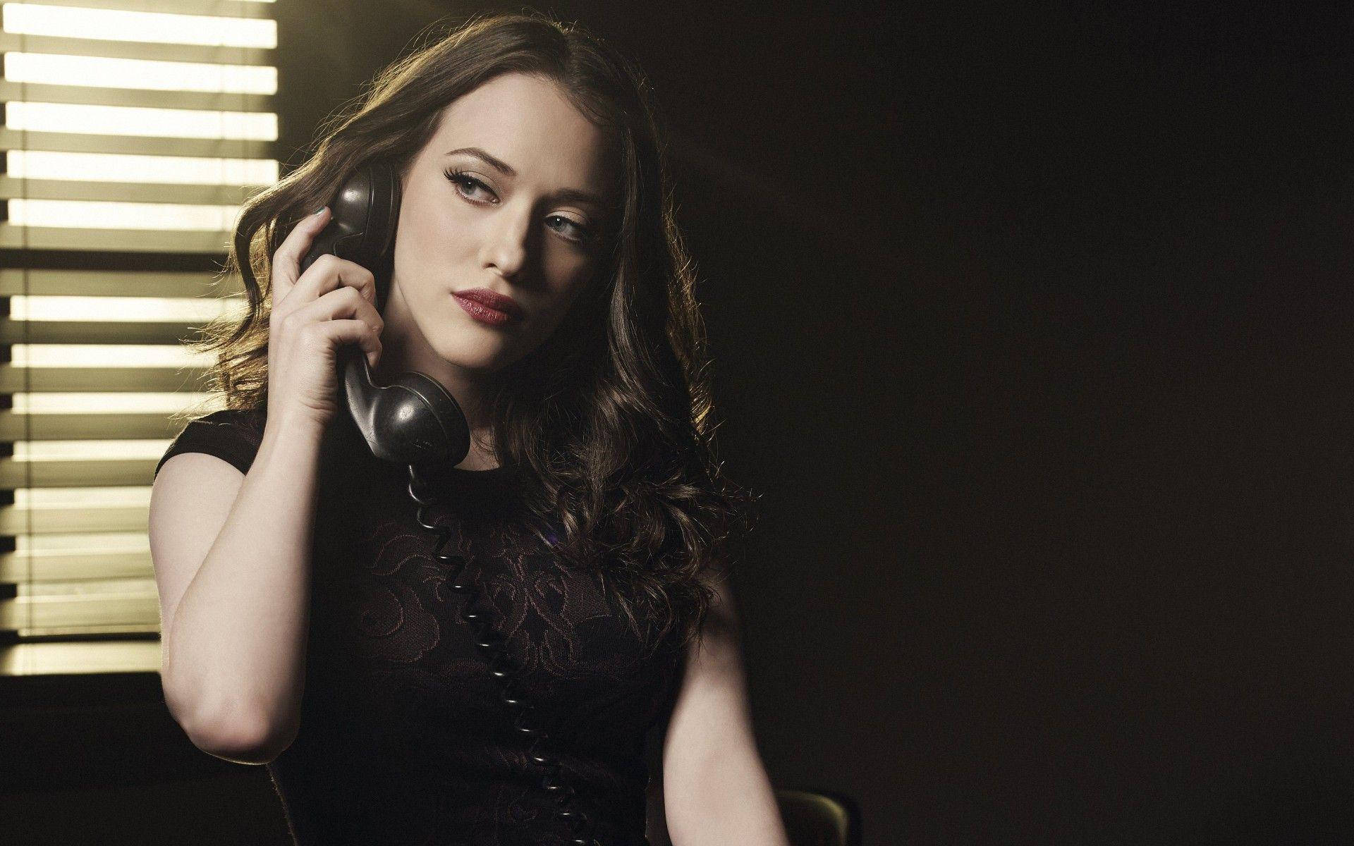 Download free Kat Dennings Max Black 2 Broke Girls Still Wallpaper -  MrWallpaper.com